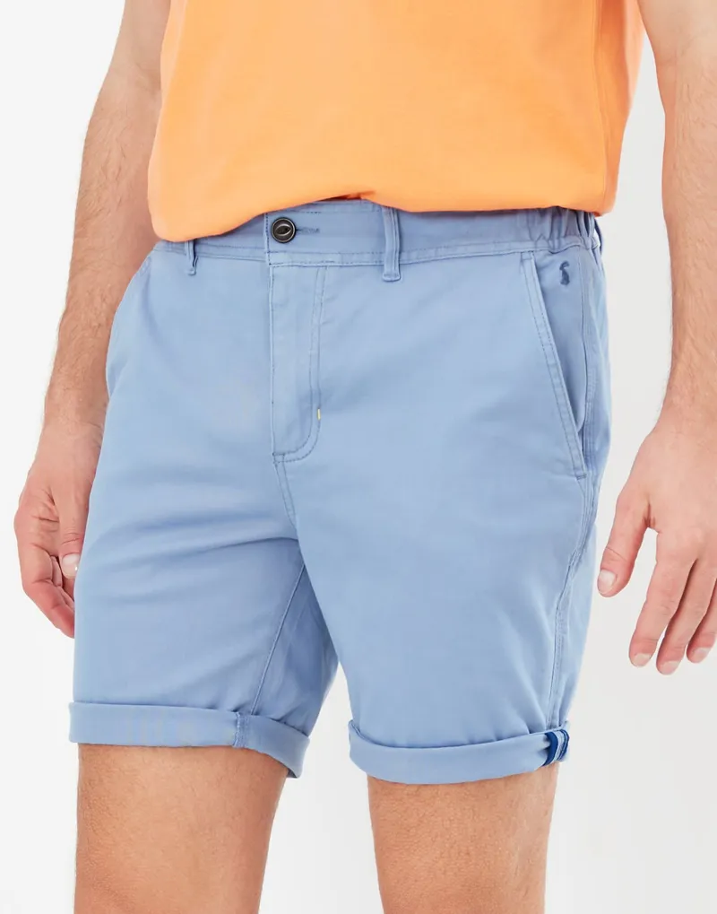Joules Chino Shorts with Elastic Waist Blue-1